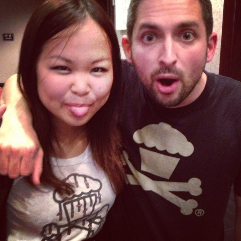 Johnny Cupcakes and I!