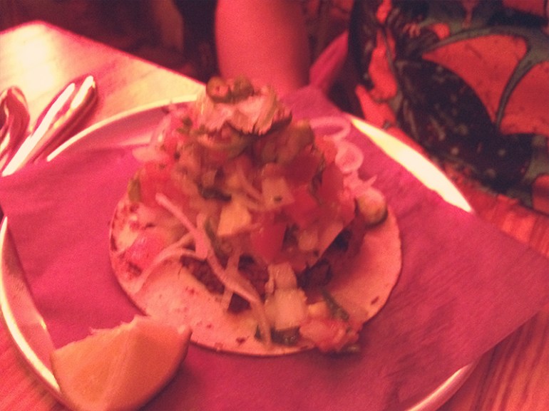 Grilled Octopus Taco