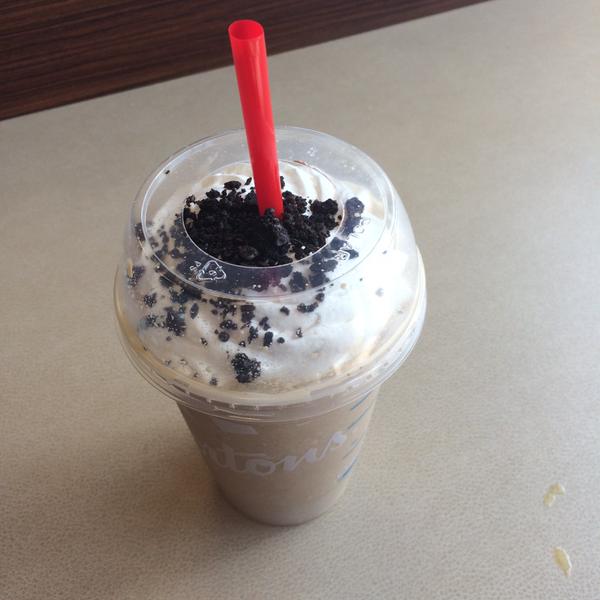 Happiness is this Oreo Iced Capp at Timmies